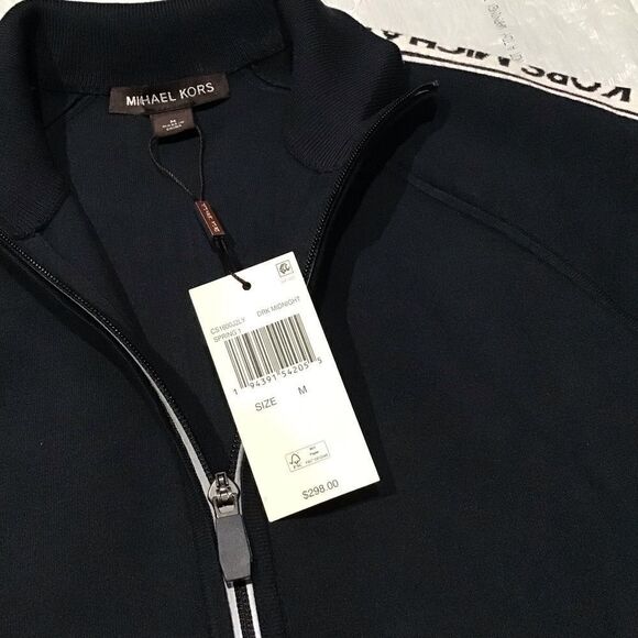 Michael Kors Men’s Logo Tape Jacket M - Picture 6 of 15